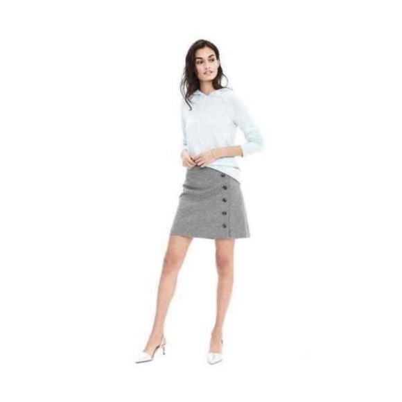NWT Banana Republic side button skirt size 6 - Picture 3 of 8